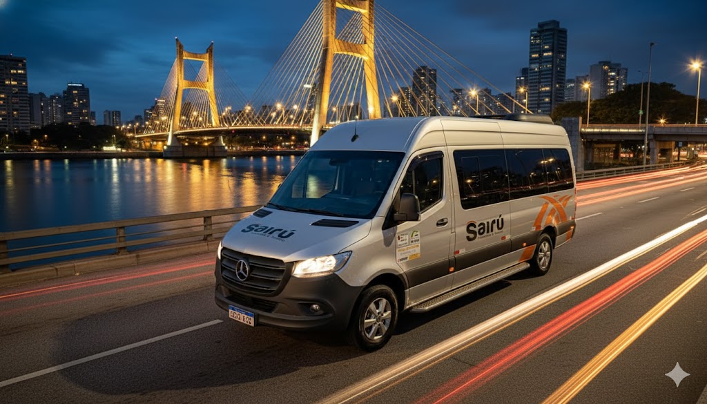 Van Sairú para Fretamento Empresarial
